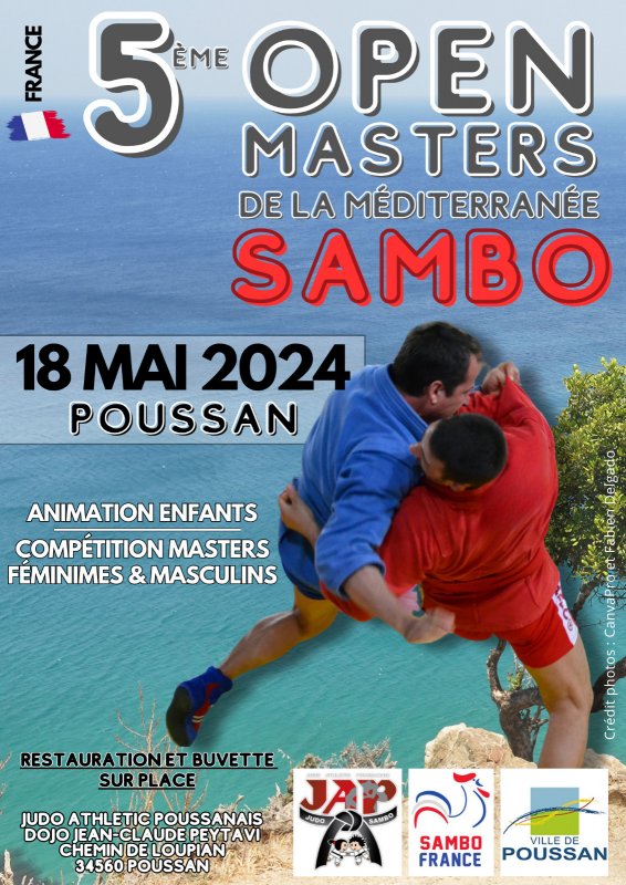 affiche open masters 2024